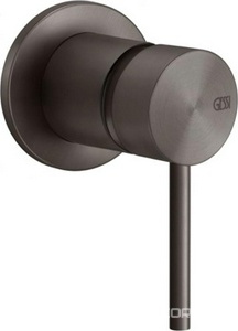 Смеситель для душа/раковины, встраиваемый в стену, на 1 потребит., БЕЗ встраив.части арт.54055 239, (цв.Black Metal Brushed PVD),  ZZ Gessi Gessi 316 54019 707