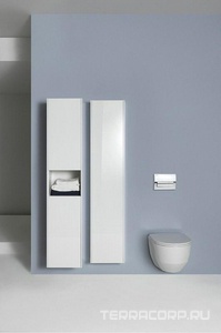 К-т: унитаз подвесной безободковый, сиденье с микролифтом, монтажная рама, крепёж, клавиша смыва цв.хром, Laufen Pro ZZ Laufen Laufen Pro New Z.RU93.0.761.5  (Эко-Душ)