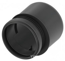 Соединение (адаптер) для горизонтального подсоединения модулей унитаза к сливному патрубку DN 100, TECEbox ZZ