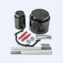 Комплект крепежных элементов для монтажа унитаза на монтажный модуль д/подвесного унитаза, PL ЗАПЧАСТИ, Tece ZZ