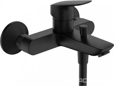 Смеситель для ванны, (цв.матовый черный), Lоgis Hansgrohe Logis 71400670