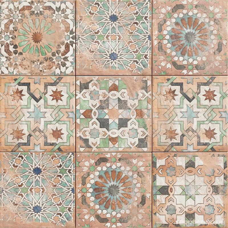 Керамическая плитка Mainzu Forli Decor Sforza 20x20 Комбинированный, фото 4
