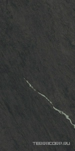 Керамогранит AtlasConcorde Россия Forte dei Marmi Rock FDMR Ven. Black Rett 80x160/ФДМP Вен. Блек Рет 80x160 Черный 