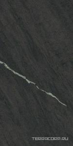 Керамогранит AtlasConcorde Россия Forte dei Marmi Rock FDMR Ven. Black Rett 60x120/ФДМP Вен. Блек Рет 60x120 Черный 
