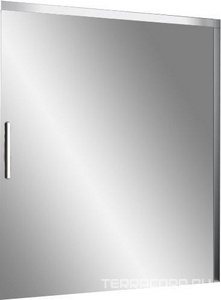 Шторка на ванну с раздвижной дверью и фикс панелью справа H2R 1175-1200х1500 мм, серебро+klar+clean,  ZZ Kermi Nica NI H2R 12015VPK