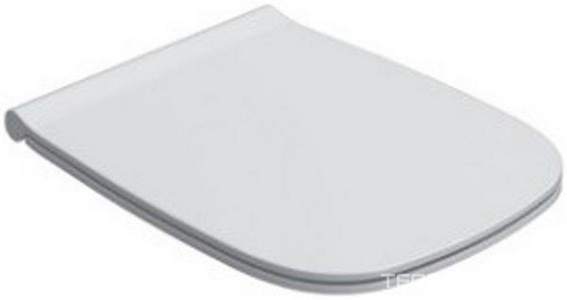 Сиденье для унитаза, с микролифтом,  ZZ Globo Genesis GN020BI