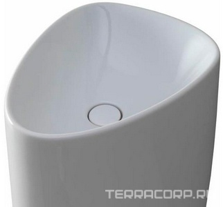 Раковина напольная 581х442хh850мм, без отв.д/смесителя, без перелива, без донного клапана, (керамика цв.белый),  ZZ Allen Brau Infinity 4.21016.20