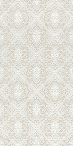 Керамическая плитка Kerama Marazzi Флориан Декор  1 матовый обрезной 30x60 Белый 