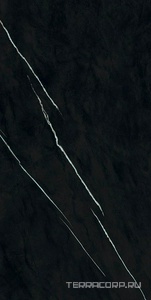 Керамогранит Atlas Concorde Italy Marvel Meraviglia  Black Origin Lapp. 75x150 Черный 