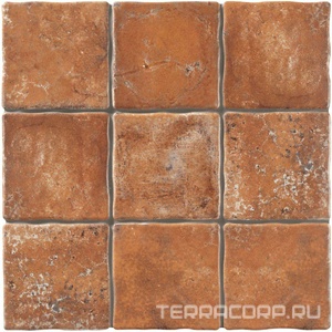 Керамическая плитка Mainzu Duomo  Terra  20x20 Коричневый 