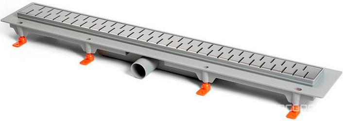 Душевой лоток с рамкой Paini Medium 850 мм D40, хром глянец ZZ
