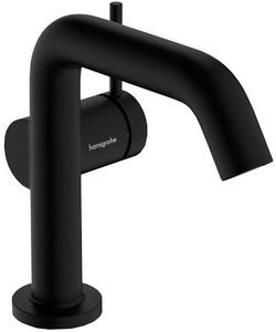 Смеситель для раковины, 110, с д/к, (цв.матовый черный), Fine CoolStart EcoSmart+,  ZZ Hansgrohe Tecturis S 73320670