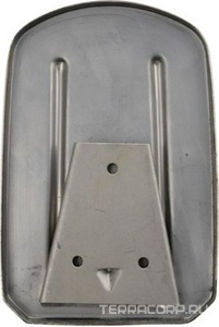 Дозатор жидкого мыла настенный, металлический, с глазком, из нержавеющей стали, 500 мл ZZ Brimix Brimix 643