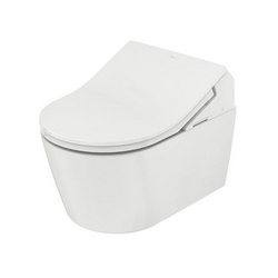 Унитаз подвесной, безободковый, 380х580хh335мм, БЕЗ сиденья, TORNADO FLUSH, CEFIONTECT, Washlet RP ZZ