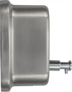 Дозатор жидкого мыла настенный, из нержавеющей стали, 1200 мл,  ZZ Brimix Brimix 651