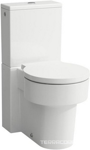 Чаша напольного, безободкового унитаза, (без бачка и сиденья), крепёж к полу в компл.,  ZZ Laufen Val 8.2428.1.000.000.1