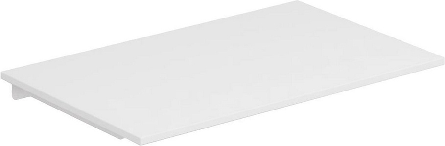 Столешница для раковины, 1900x500мм, с 2-мя раковинами Marea 09, без кронштейнов, литой камень S-Stone, матовый цв.белый,  ZZ Salini Costa 200421MN-6764545935