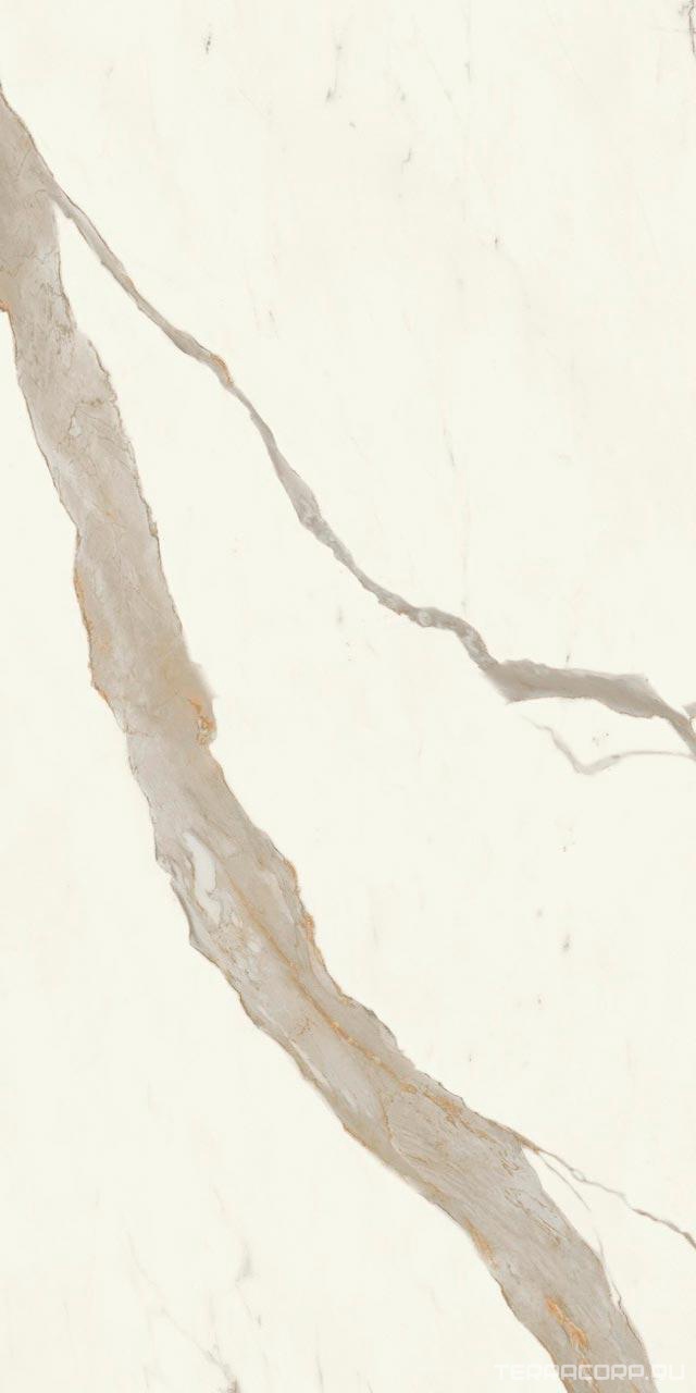 Керамогранит Atlas Concorde Italy Marvel X Marvel Calacatta Sublime Silk 75x150 Белый, фото 5