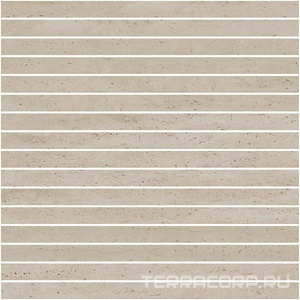 Керамическая плитка Kerama Marazzi Сан-Марко Декор  мозаичный бежевый матовый обрезной 40x40 Бежевый 