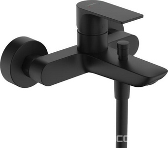 Смеситель для ванны, (цв.матовый черный),  ZZ Hansgrohe Rebris E 72450670