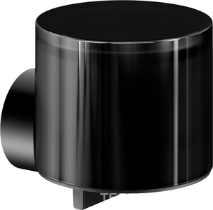 Дозатор для жидкого мыла, настенный, (цв.черный матовый),  ZZ Keuco Reva 12852 379000