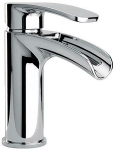 Смеситель для раковины, БЕЗ д/к, (цв.хром),  ZZ Paini Ovo 86CR205WFSKM