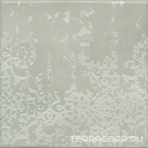 Керамическая плитка Kerama Marazzi Адриатика Декор  4 зелёный глянцевый 20x20 Зеленый 