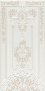 Керамическая плитка Kerama Marazzi Флориан Декор  2 матовый обрезной 30x60 Белый 