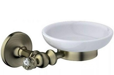 Мыльница настенная (цв. бронза / керамика), Antic Cristal ZZ