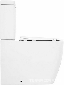 Бачок для напольного унитаза (арматура смыва 3/6л. в компл.), подвод воды снизу,  ZZ Cezares Lux CZR-158-T