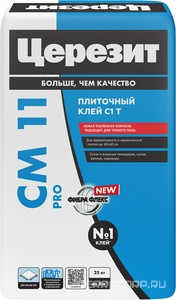 Клей для плитки СМ11 PRO 25 кг. Церезит CM 11 2634176