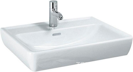 Раковина 60х48см, 1 отв. д/смес., с переливом, LaufenPro ZZ