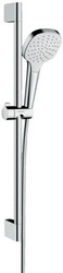 Душевая стойка h90см, лейка, шланг 1,6м в компл., (цв.белый/хром), Croma Select E 1jet ZZ