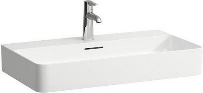 Раковина 750х420хh115мм, с 1 отв.д/смесит.,  ZZ Laufen Val 8.1028.5.000.104.1