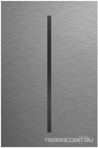 Панель смыва для писсуара, с ИК датчиком, работа от сети 230V, установка с клапаном смыва U 2, (нерж сталь, сатин, защита от отпечатков),  ZZ Tece TECEfilo 9242070