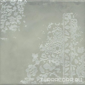 Керамическая плитка Kerama Marazzi Адриатика Декор  3 зелёный глянцевый 20x20 Зеленый 