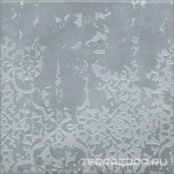 Декор Адриатика 4 голубой глянцевый 20x20