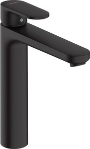 Смеситель для раковины 190, с д/к, (цв.матовый черный),  ZZ Hansgrohe Vernis Blend 71552670
