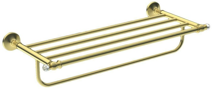 Полка для полотенец 610мм (цв. бронза),  ZZ Art & Max Antic Cristal AM-2622SJ-Br