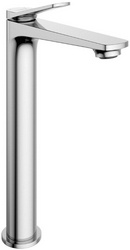 Смеситель для раковины, Высокий, без д/к, (цв.хром), Unique ZZ