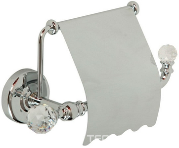 Держатель для т/б, с крышкой, (цв.хром),  Migliore Amerida 16576