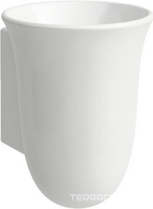 Стакан для зуб.щеток подвесной, керамический Saphirkeramik (цв. белый),  ZZ Laufen The New Classic 8.7385.4.000.000.1