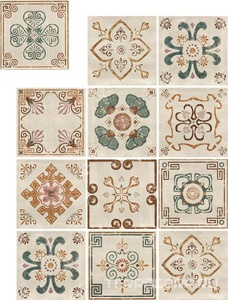 Керамическая плитка Mainzu Verona Decor   ZZ20x20 Комбинированный 