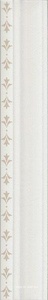 Керамическая плитка Kerama Marazzi Флориан Бордюр Багет  матовый обрезной 30x5 Белый 