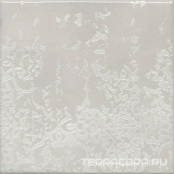 Декор Адриатика 4 серый глянцевый 20x20