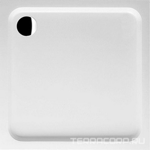 Поддон для душа 900х900хh20/60мм, квадратный, сливн.отв. 90мм, (без сифона арт.82000061), Quaryl цв.белый,  ZZ Villeroy & Boch Futurion DQ0906FUT1V-01