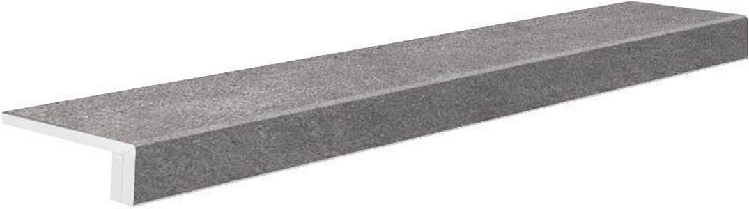 Ступени Kerama Marazzi Фондамента Ступень Евро Проходная  серый обрезной (n060491)34,5x119,5 Серый 