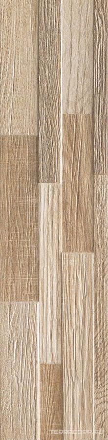 Керамогранит Sadon Wall Art Sand ZZ15x61 Коричневый, фото 3