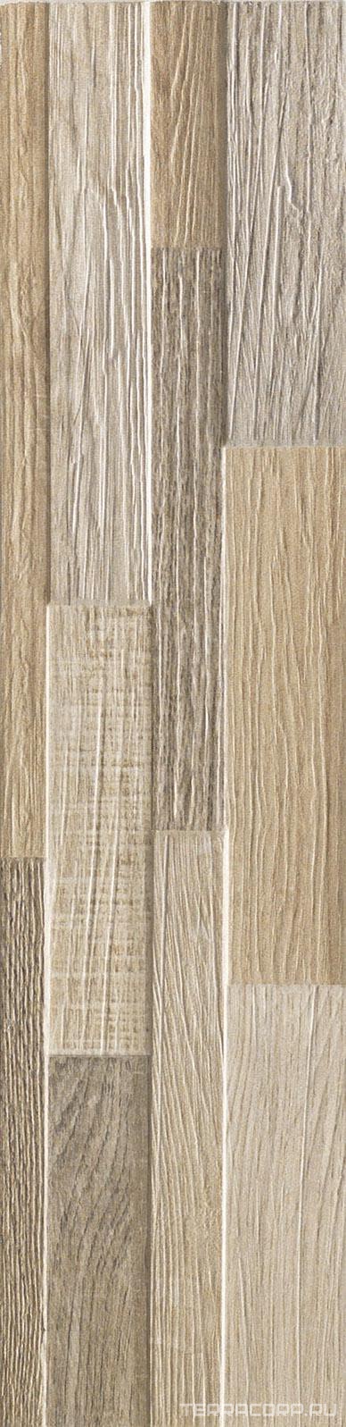 Керамогранит Sadon Wall Art Sand ZZ15x61 Коричневый, фото 7