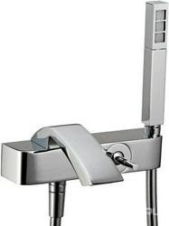 Смеситель для ванны, шланг, лейка д/д в компл., (цв. хром), Arche ZZ